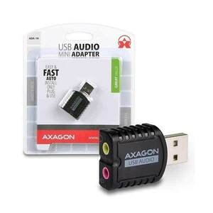 AXAGON ADA-10 USB2.0 - Stereo Audio Mini Adapter obraz