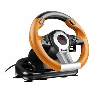Volant Speedlink Drift O.Z. Racing Wheel pro PC, černo-oranžový obraz