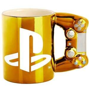 Hrnek Playstation Controller Gold DS4 (PlayStation) obraz