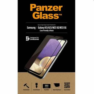Ochranné temperované sklo PanzerGlass Case Friendly pro Samsung Galaxy A13/A13 5G/M23 5G/M33 5G, černé obraz