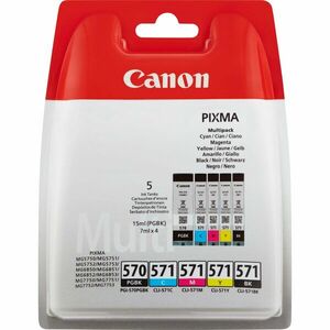 Canon 0372C004 inkoustová náplň 5 kusů Originální 0372C004 obraz