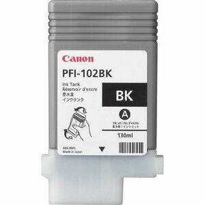 Canon PFI-102BK inkoustová náplň Originální Černá 0895B001 obraz