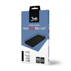 3mk Curved Tempered HardGlass Max Lite for Samsung Galaxy A13, black obraz