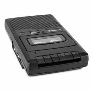 Auna RQ-132USB, kazetový magnetofon, diktafon, kazety, rekordér, mikro USB obraz