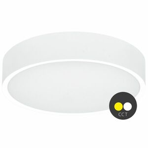 Ecolite CCT Bílé LED stropní svítidlo kulaté 25W WMAT350-25W/BI obraz