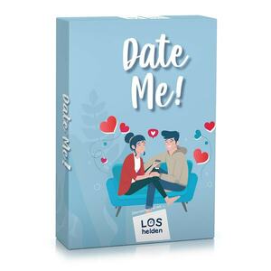 Spielehelden Date me! Karetní hra pro páry 35 nápadů na zamilované rande svatební dar obraz