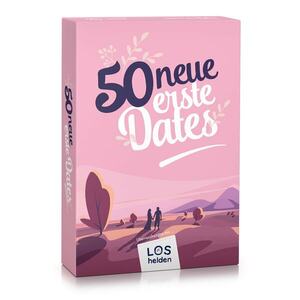 Spielehelden 50 neue erste Dates Karetní hra Karetní hra pro páry 50 láskyplných nápadů na rande obraz