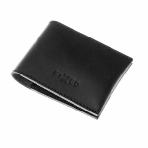 FIXED Smile Kožená peněženka se smart trackerem, černá obraz