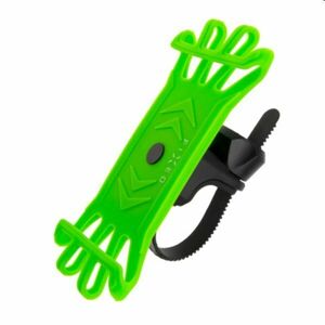 FIXED Bikee Silikonový držák mobilního telefonu na kolo, zelený obraz