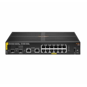 HPE Aruba 6100 Managed 12G 2SFP+ PoE+ 139W Switch JL679A obraz