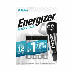 Energizer mikrotuškové baterie AAA/4 obraz