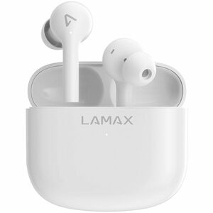 LAMAX Trims1 bezdrátová sluchátka, bílá obraz