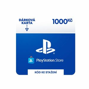 PlayStation Store - dárková karta 1000 Kč obraz