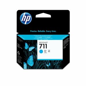 HP 711 Azurová inkoustová kazeta DesignJet, 29 ml CZ130A obraz