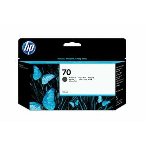 HP 70 Matná černá inkoustová kazeta DesignJet, 130 ml C9448A obraz