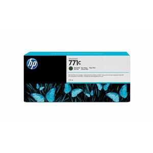 HP 771C Matná černá inkoustová kazeta DesignJet, 775 ml B6Y07A obraz