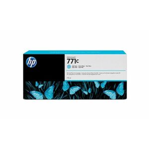 HP 771C Světle azurová inkoustová kazeta DesignJet, 775 ml B6Y12A obraz