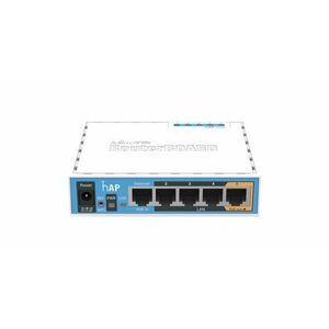 Mikrotik hAP Bílá Podpora napájení po Ethernetu (PoE) RB951UI-2ND obraz