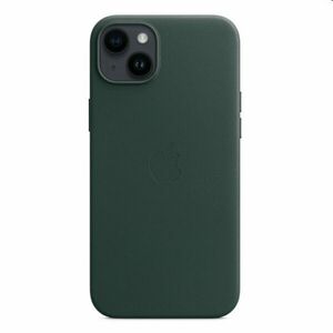 Apple iPhone 14 Plus Leather Case with MagSafe, forest green obraz