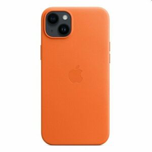 Apple iPhone 14 Plus Leather Case with MagSafe, orange obraz
