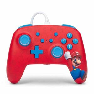 Kabelový ovladač PowerA Enhanced pro Nintendo Switch, Woo-Hoo! Mario obraz