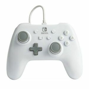 Kabelový ovladač PowerA pro Nintendo Switch, Matte White obraz