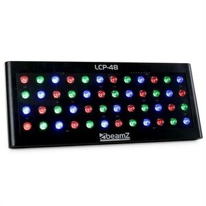 Beamz LCP-48, LED barevný panel, 48x 1 W RGW, DMX obraz