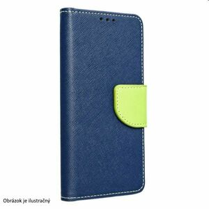 Pouzdro FANCY Book pro Samsung Galaxy S22, modré/zelené obraz