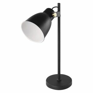 EMOS Černá stolní lampa pro žárovku E27 Z7621B obraz