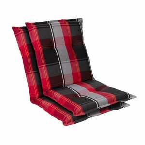 Blumfeldt Prato, čalouněná podložka, podložka na židli, podložka na nižší polohovací křeslo, na zahradní židli, polyester, 50 x 100 x 8 cm, 2x čalounění obraz