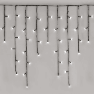 EMOS LED vánoční rampouchy 3, 6m studená bílá, programy D4CC01 obraz
