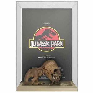 POP! Movie Posters: Tyrannosaurus Rex & Velociraptor (Jurassic Park) obraz