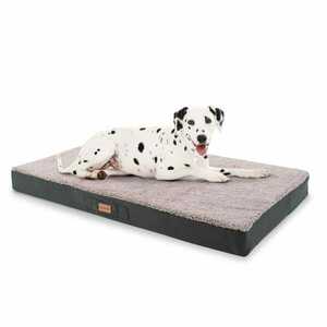 Brunolie Balu, pelíšek pro psa, polštář pro psa, možnost praní, ortopedický, protiskluzový, prodyšná paměťová pěna, velikost XL (120 x 10 x 72 cm) obraz