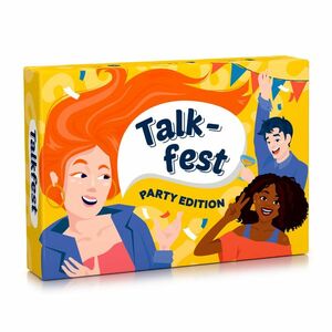 Spielehelden Talkfest Party Edition, Karetní hra s více než 100 otázkami v angličtině obraz