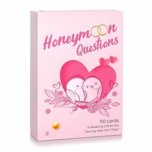 Spielehelden Honeymoon Questions, Karetní hra, Více než 100 otázek v angličtině, Dárková krabička obraz