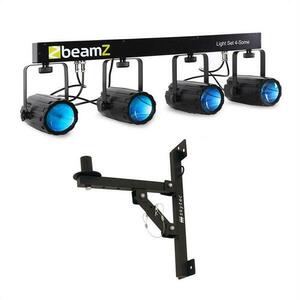 Beamz Light Set 4- LED světelný efekt sada 5 ks. s držákem na stěnu obraz