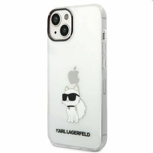 Pouzdro Karl Lagerfeld IML Choupette NFT pro Apple iPhone 14 Plus, transparentní obraz