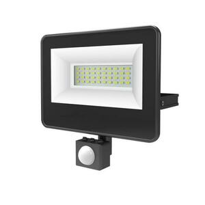 ACA Lighting černá SENSOR LED SMD reflektor IP66 30W 4000K 3100Lm 230V AC Ra80 V3040S obraz