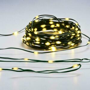 ACA Lighting SKIN LINE 300 LED řetěz WW 220-240V 8 programů IP44 délka 30m 2m zelený kabel X0430012262 obraz