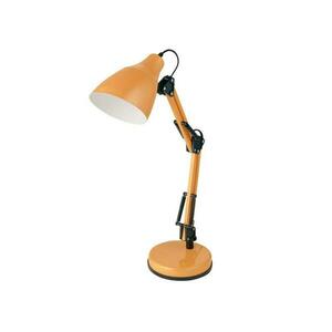 ACA Lighting stolní lampa 1XE27 oranžová kov D15XD12XH50CM KINGSTON 2918OR obraz