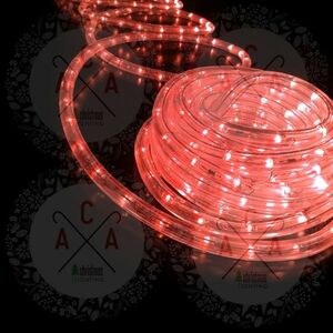 ACA Lighting Vánoční LED hadice červená 100m IP20 R100M3WRC obraz