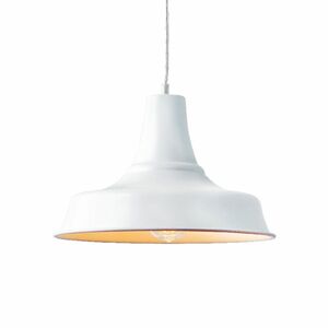 ACA Lighting Vintage závěsné svítidlo KS1477P1WH obraz