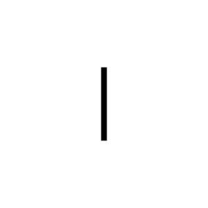 Artemide Alphabet of Light - malé písmeno i 1202i00A obraz