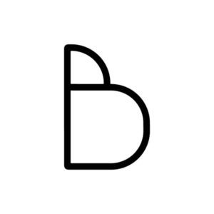 Artemide Alphabet of Light - velké písmeno B 1201B00A obraz
