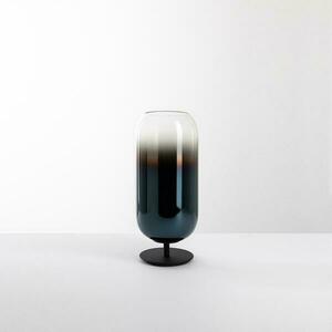 Artemide Gople Mini stolní lampa - černá / modrá 1409350A obraz