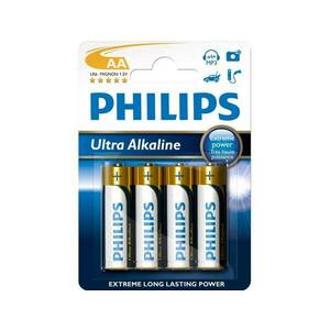 Baterie alkalická 1, 5V AA Philips LR6 ULTRA ALKALINE obraz