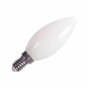 SLV BIG WHITE C35 E14 LED světelný zdroj matný 4, 2 W 2700 K CRI 90 320° 1005285 obraz