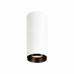 SLV BIG WHITE NUMINOS CL PHASE S vnitřní LED přisazené stropní svítidlo bílá/černá 2700 K 24° 1004126 obraz