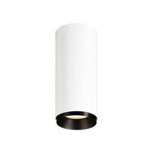 SLV BIG WHITE NUMINOS CL PHASE S vnitřní LED přisazené stropní svítidlo bílá/černá 3000 K 24° 1004134 obraz