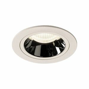 SLV BIG WHITE NUMINOS DL M vnitřní LED zápustné stropní svítidlo bílá/chrom 4000 K 40° včetně listových pružin 1003906 obraz